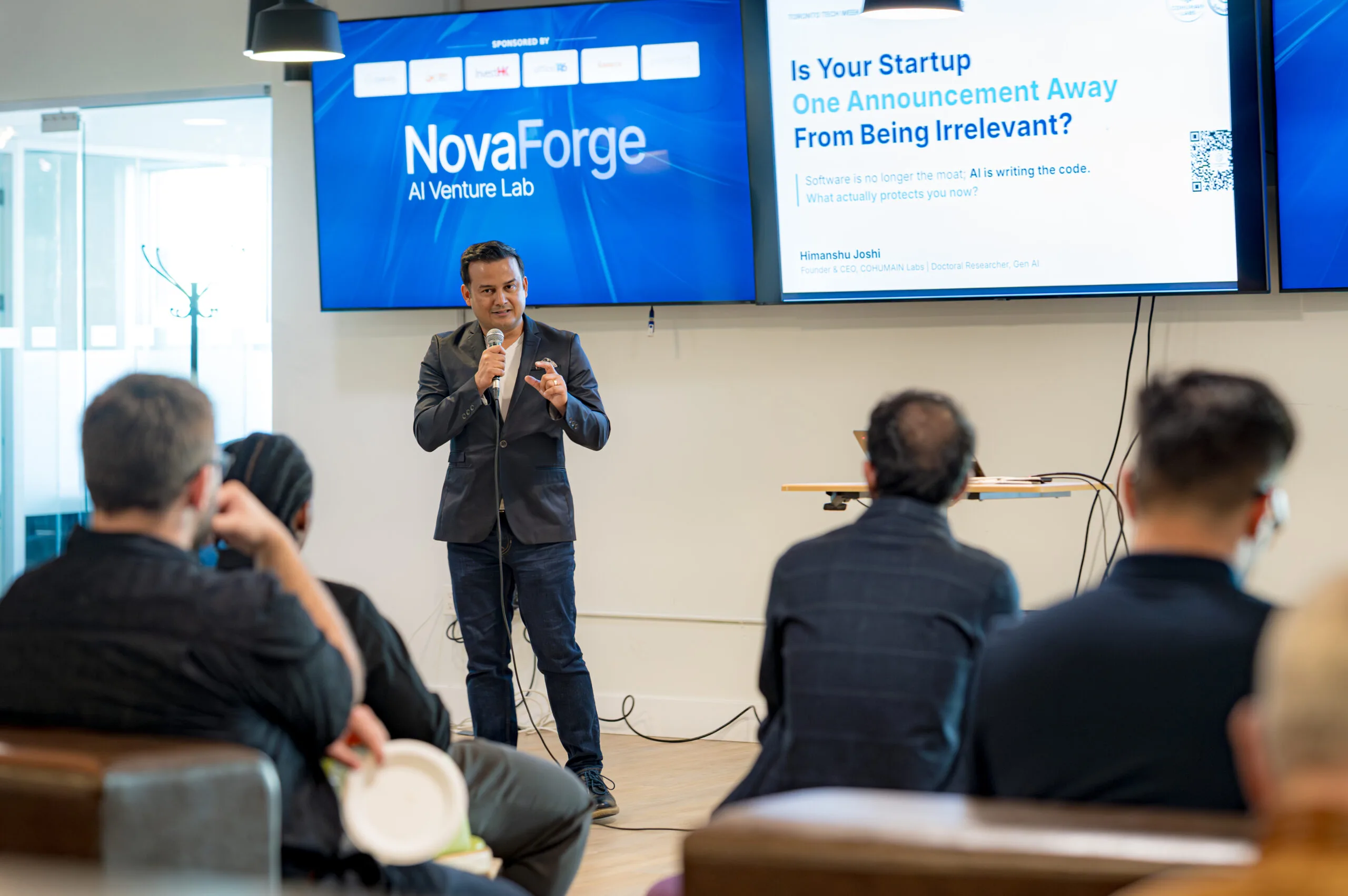 Speaker at the Is Your Startup One Announcement Away From Being Irrelevant event.